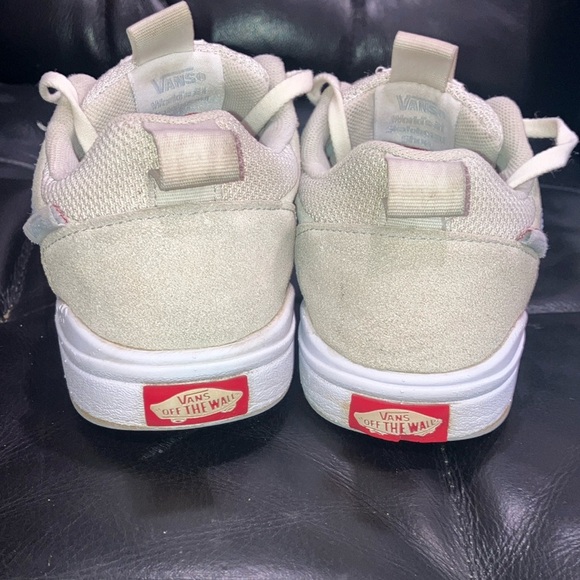 Vans men’s size 7 1/2 grey/ Beige / light blue Sneakers / runners SOME WEAR - Picture 7 of 16